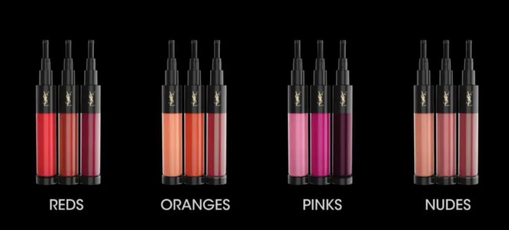 Cartuchos para aparelho que cria batom Yves Saint Laurent 