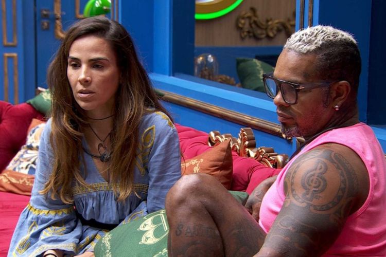 Wanessa e Rodriguinho conversando no BBB 24