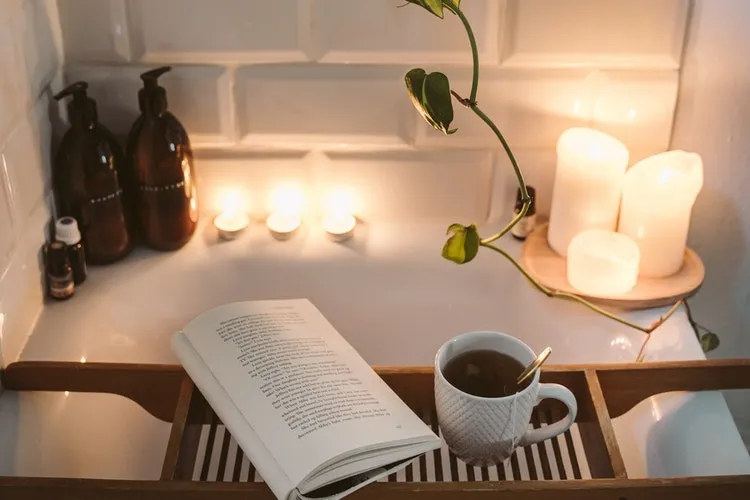 Banho para descarregar energias
