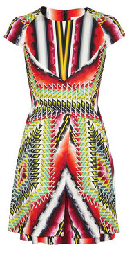 Peter Pilotto vestido etnico da bella net a porter