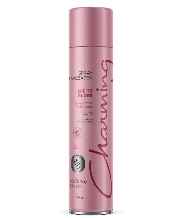 Spray de brilho da Charming, um dos lançamentos de beleza de maio de 2026