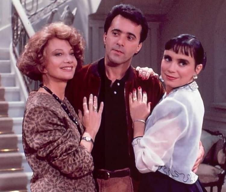 A atriz mais jovem atuando ao lado de Tony Ramos e Regina Duarte em Rainha da Sucata