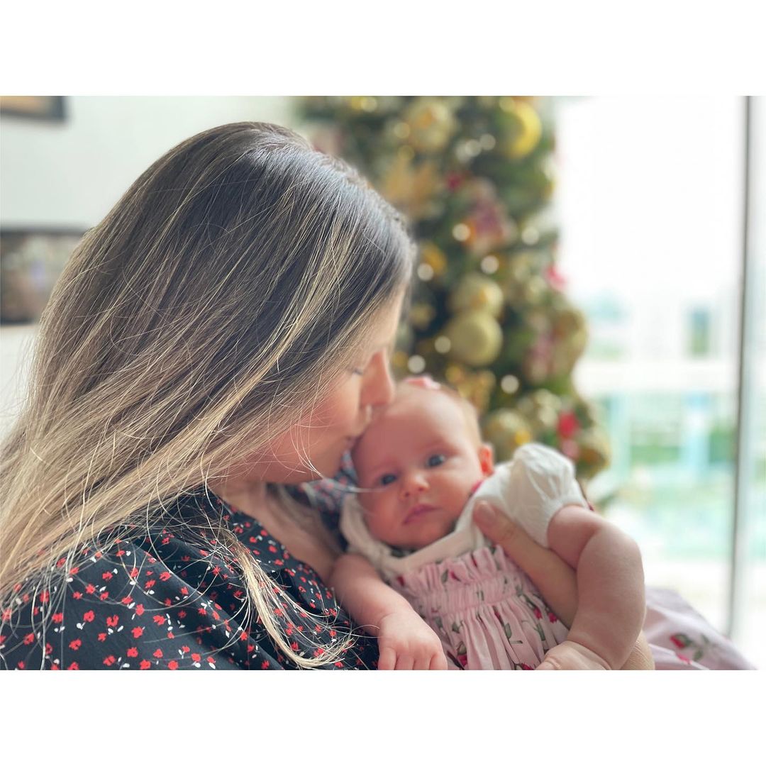 Filha de Tiago Leifert e Daiana. Filha de Tiago Leifert e Daiana.