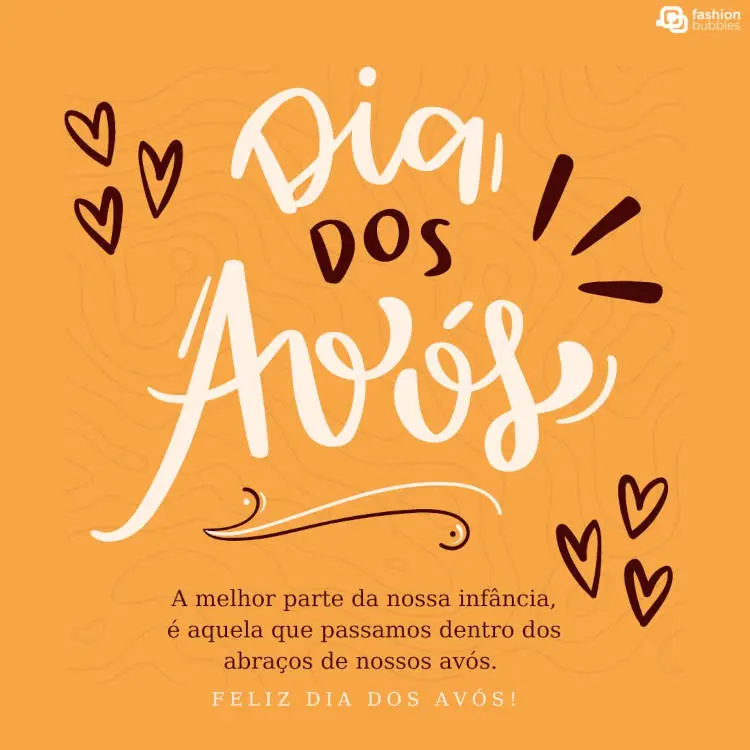 Dia dos Avós: Frase sobre a melhor parte da infância