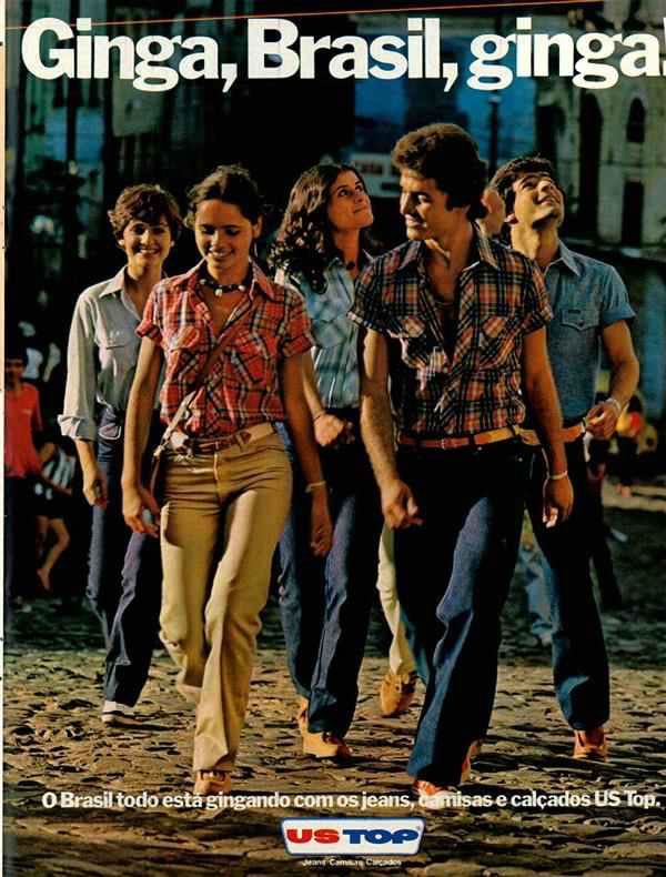 Publicidade da US TOP nos anos 80. 