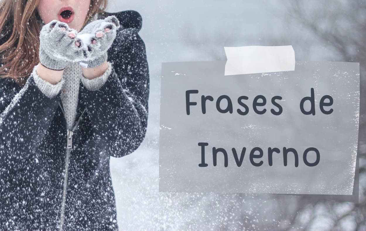 Legenda para fotos de inverno
