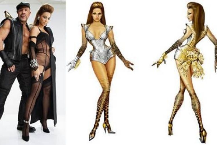 Looks de Mugler para tour de Beyoncé Looks de Mugler para tour de Beyoncé
