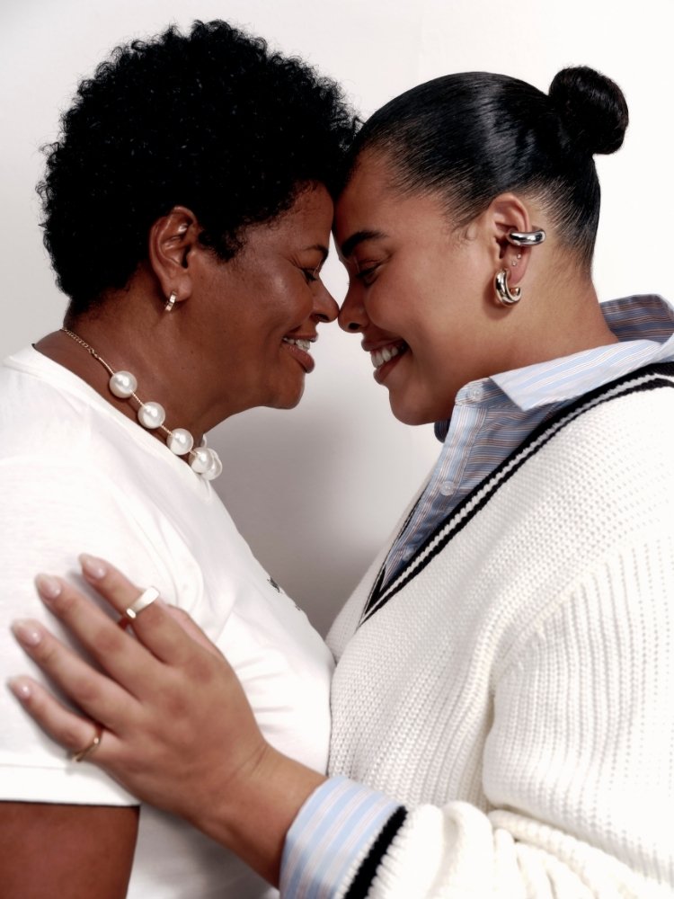 Foto de Rita Carreira e sua mãe