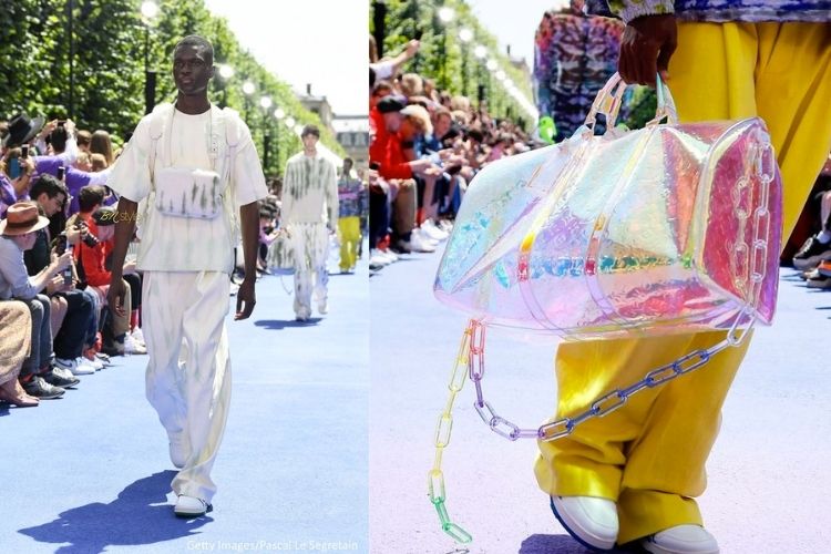 Primeira coleção de Virgil Abloh para a Louis Vuitton Primeira coleção de Virgil Abloh para a Louis Vuitton