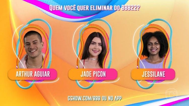 BBB 22, Jade Picon, Arthur Aguiar, Paredão BBB 22