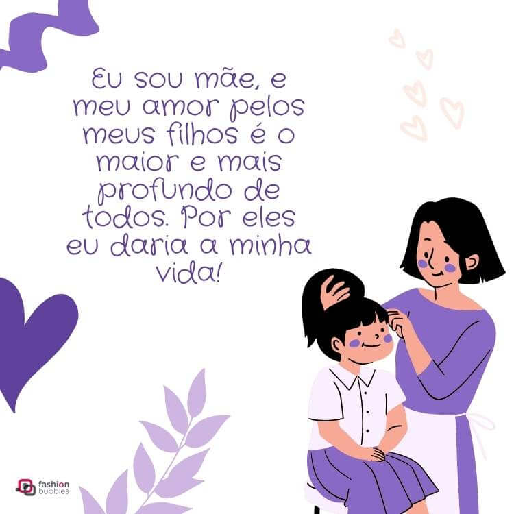 Frase sobre filhos.