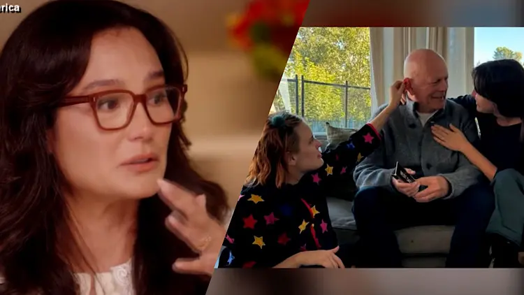 Emma Heming Willis, esposa de Bruce Willis afirmou que ator enfrenta dificuldade para se comunicar.