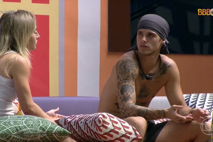 foto de Bruna Griphao e Gabriel Fop no BBB 23