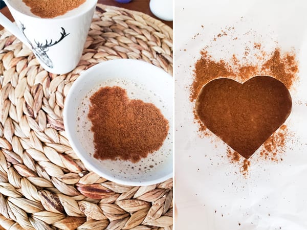jantar romantico dia dos namorados café com coração