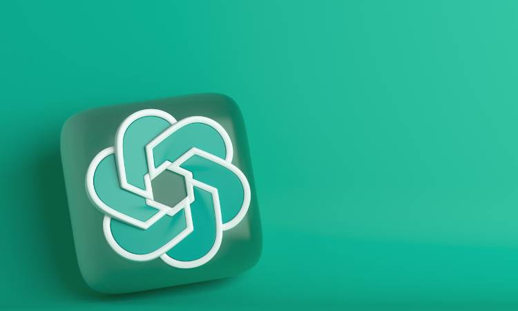 Logo da OpenAi, dona do ChatGPT.