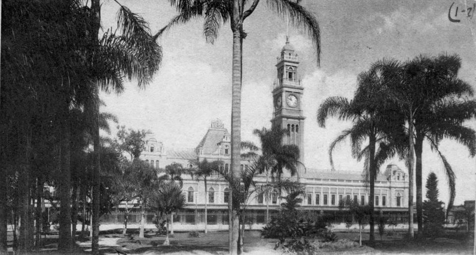 Estação da Luz em 1906