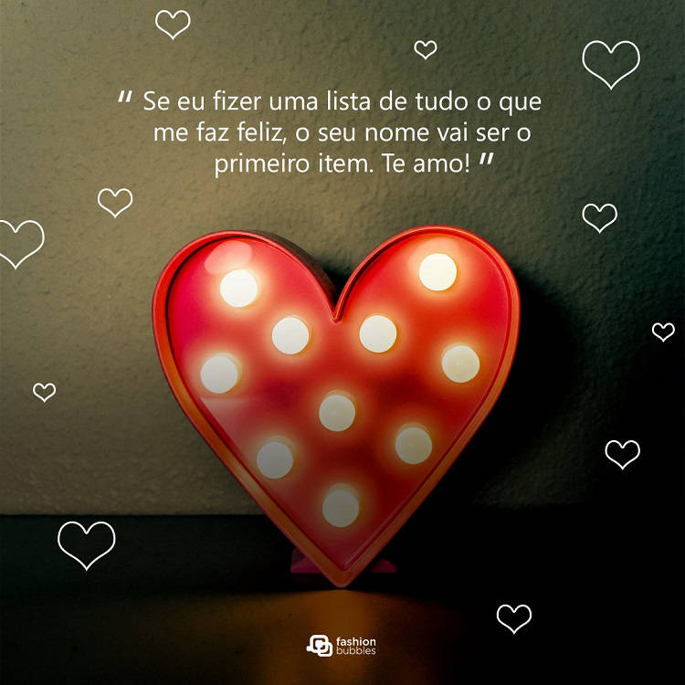 mensagem de amor