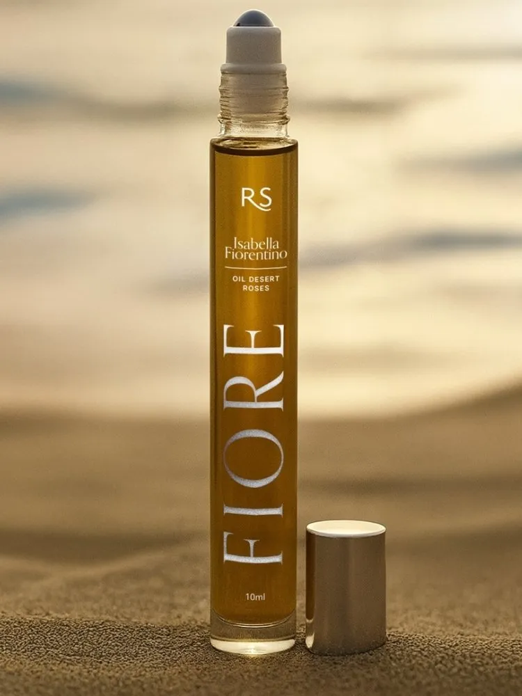 Foto do elixir Fiore, parceria entre Roseli Siqueira e Isabella Fiorentino