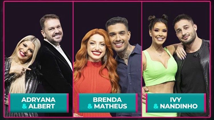 Power Couple, Ivy e Fernandinho, Brenda e Matheus, Adryana e Albert