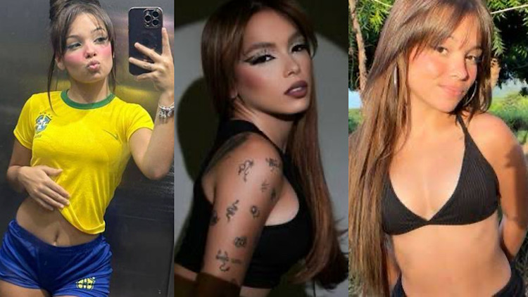 Kamylinha Santos também teve sua conta, com 10 milhões de seguidores, banida do Instagram.