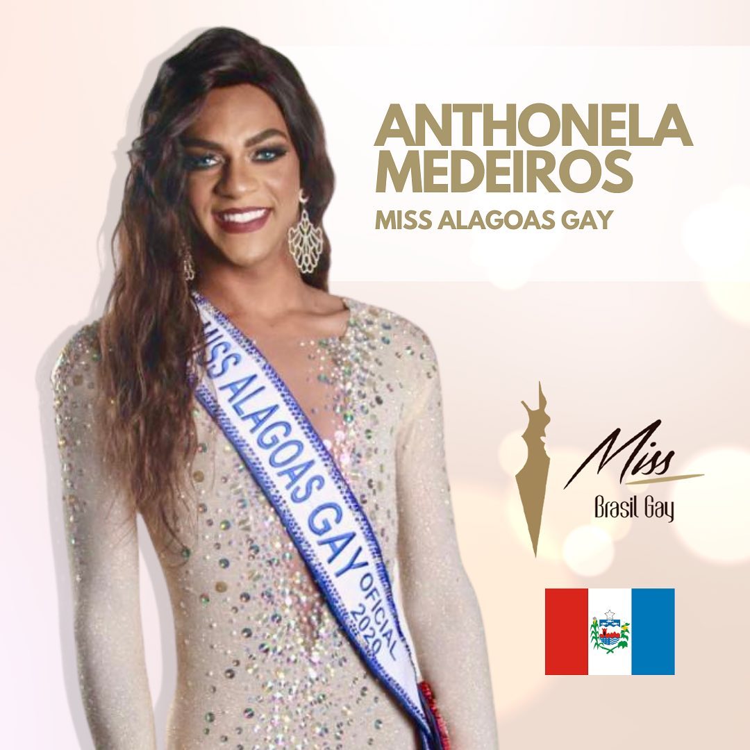 Montagem da candidata Anthonela Medeiros