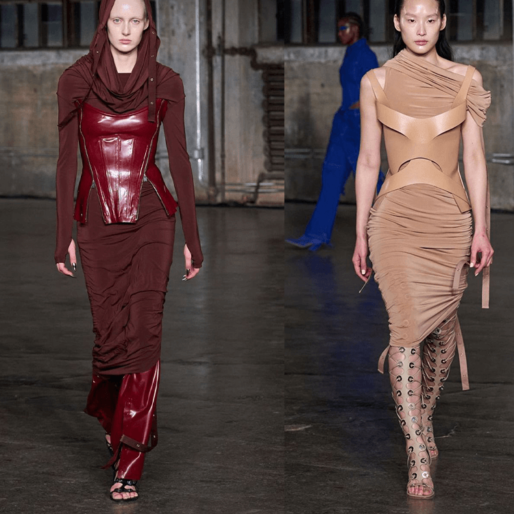 Roupas monocromáticas na NYFW