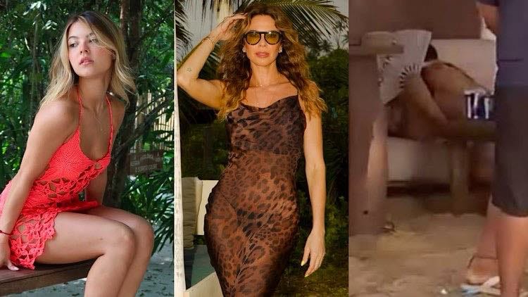 Luciana Gimenez e Júlia Gomes são flagradas em momento íntimo e vídeo viraliza nas redes.