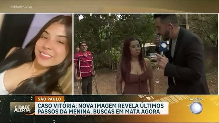 Caso Vitória: polícia encontra corpo da jovem e ex-namorado tem prisão decretada.