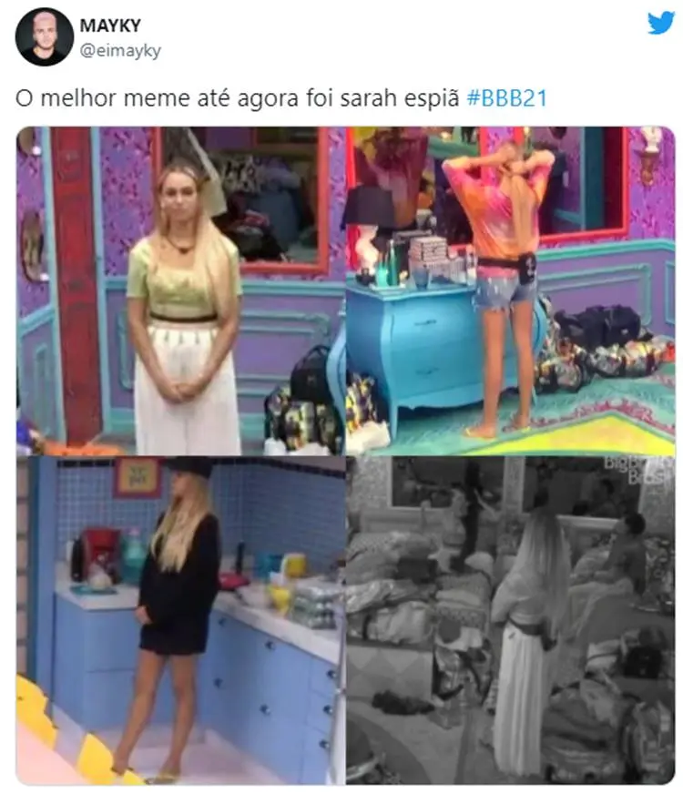 Fotos de Sarah Andrade - Melhores memes 2021.