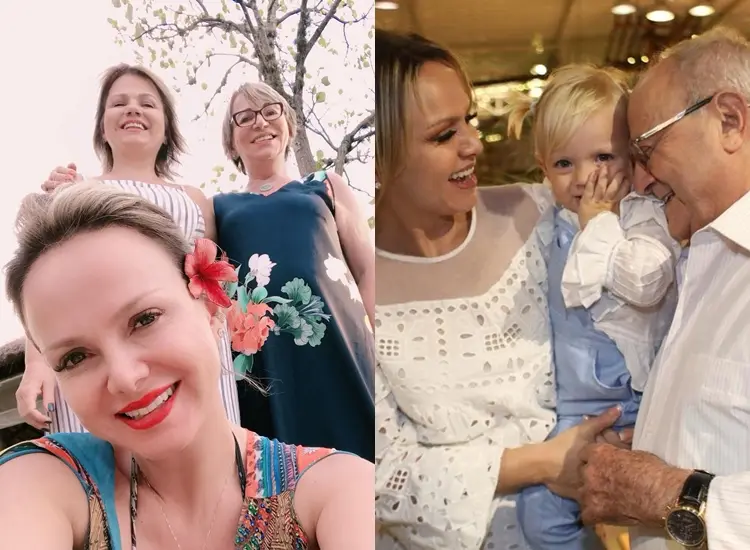 Foto da família de Eliana.