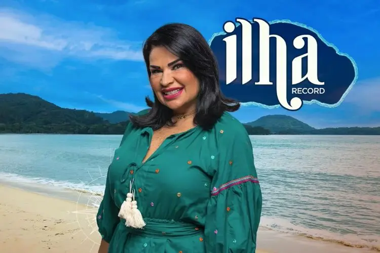 Solange Gomes em Ilha Record 2