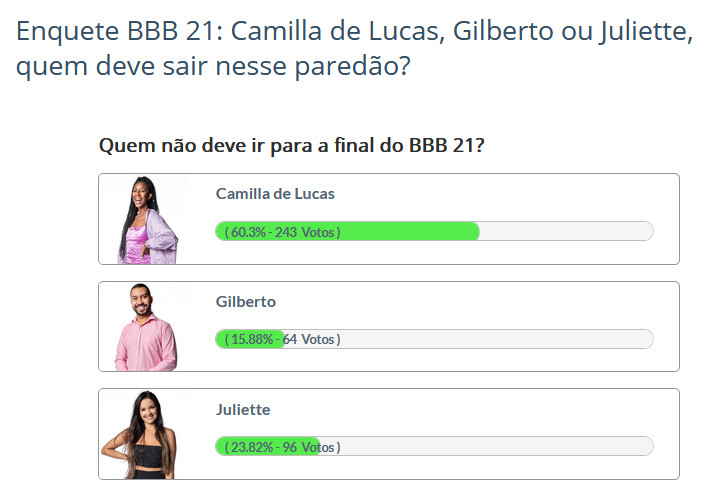 quem sai