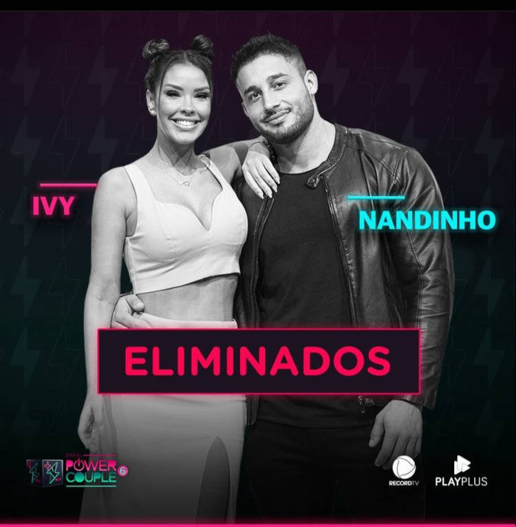Ivy e Nandinho eliminados power couple brasil Ivy e Nandinho eliminados do no limite