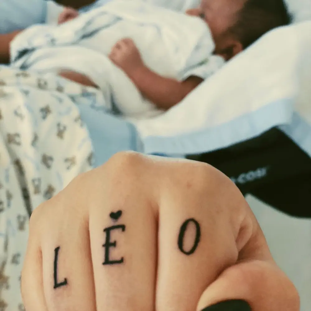 Tatuagem de Marília Mendonça para Léo.