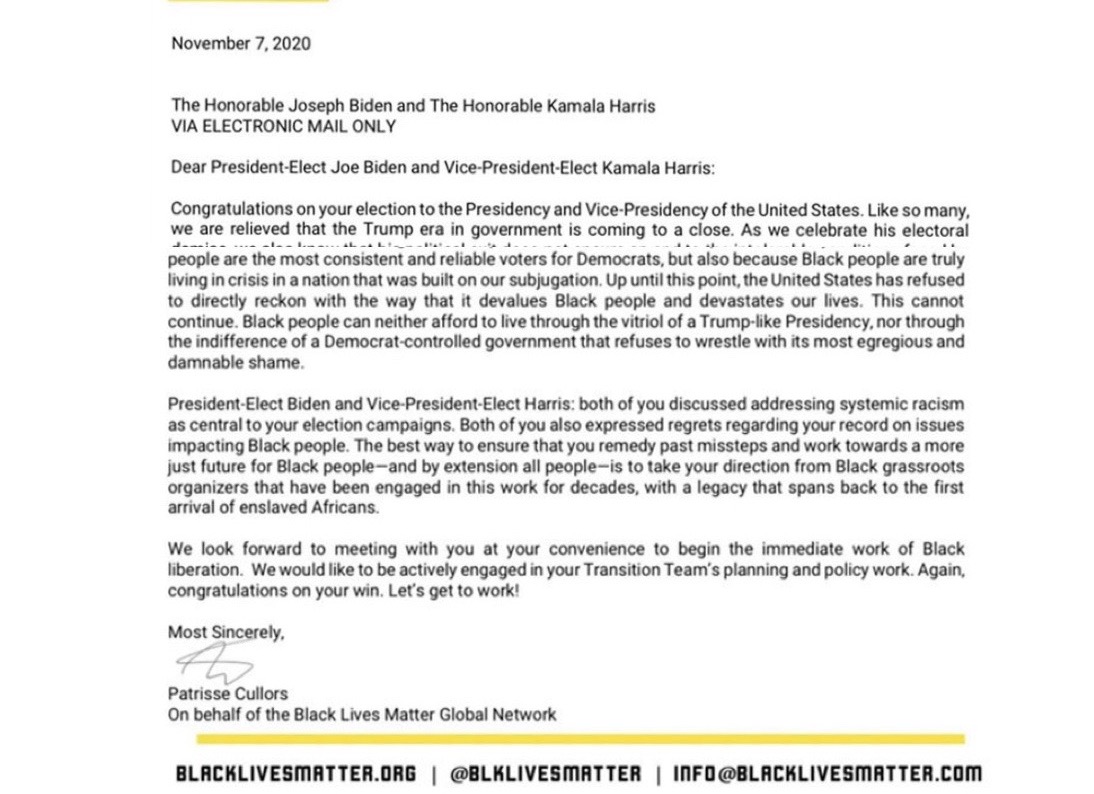 Carta a Kamala