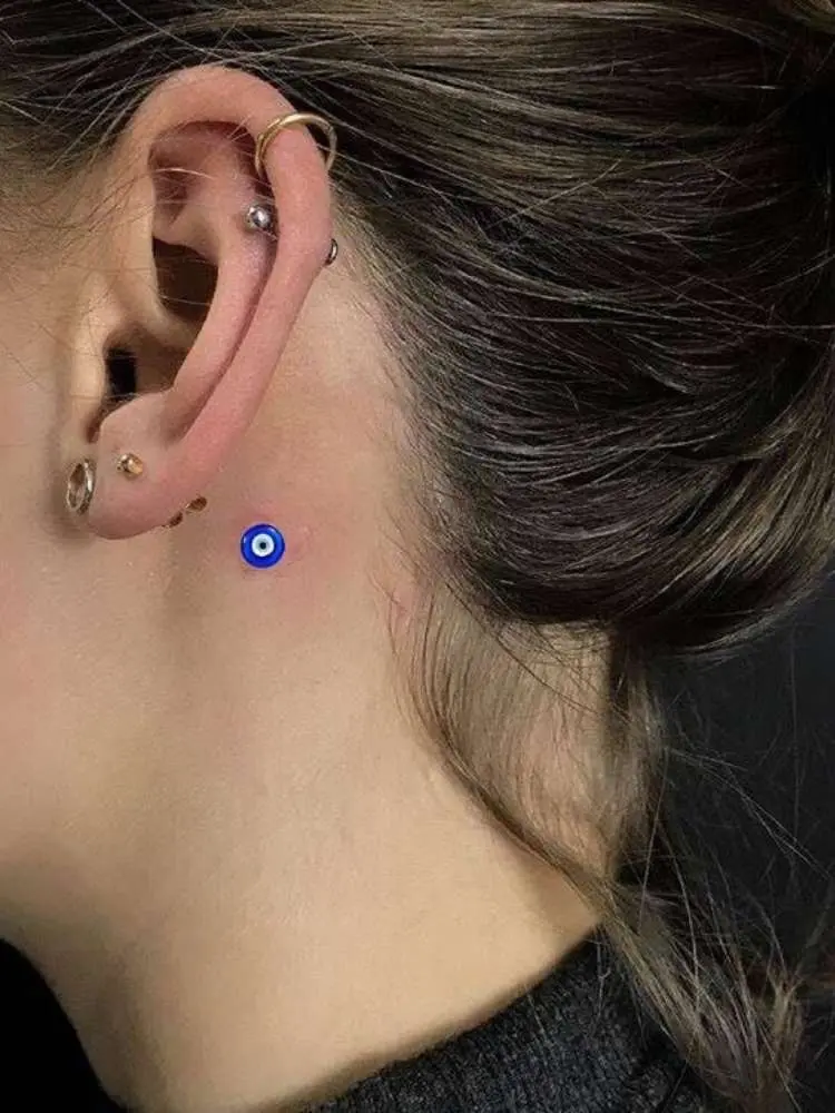 Opção de tatuagem de olho grego
