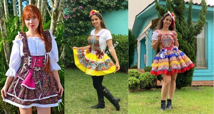 jardineira de festa junina