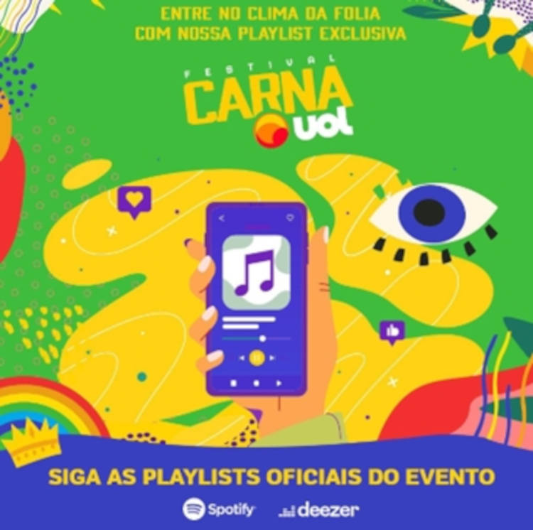Playlist do evento.