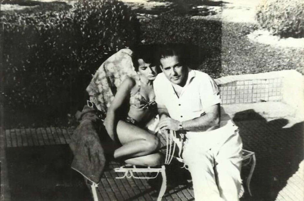 Jango e Maria Thereza Fontella Goulart, durante o exílio no Uruguai. 