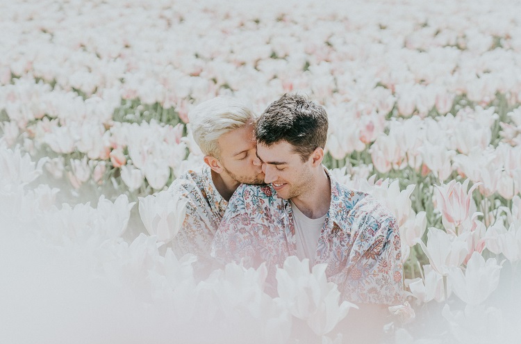 frase de amor em foto de casal