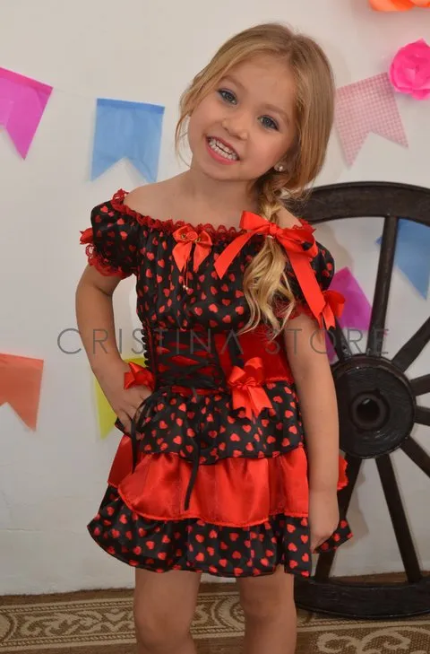 Os melhores vestidos caipiras - moda infantil (5)