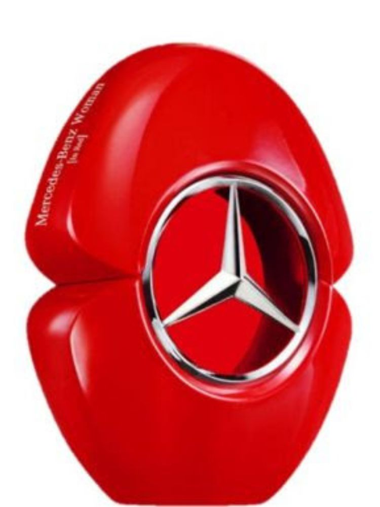 Lançamento da Mercedes-Benz Parfums, o Woman in Red. 