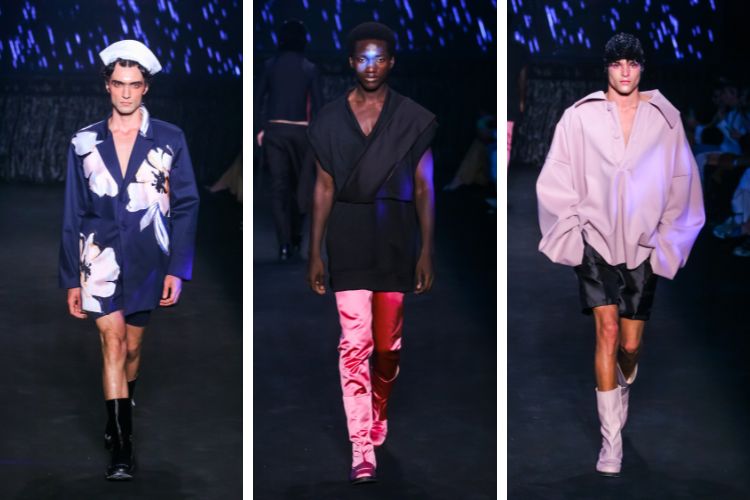 Igor Dadona no São Paulo Fashion Week