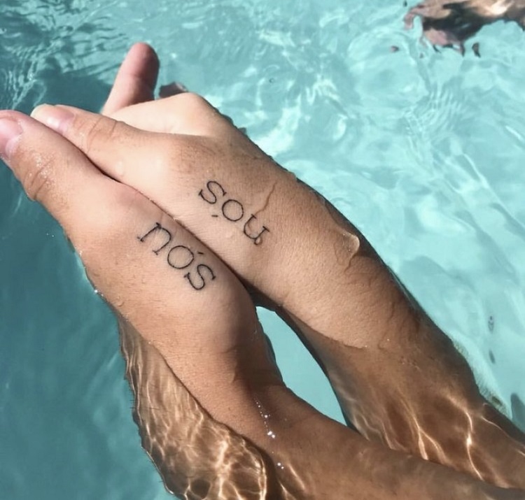 Tatuagem de casal
