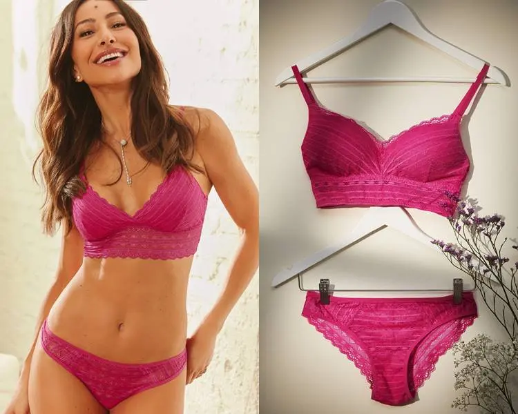 Sabrina Sato com lingerie de sua coleção "Astral". Foto de Sabrina Sato.