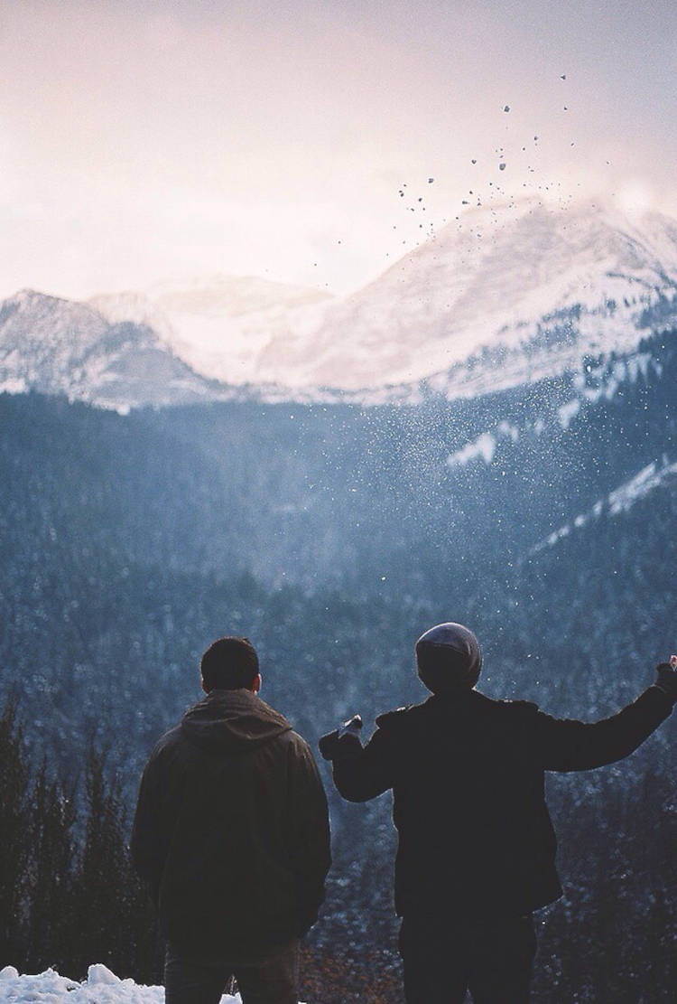 Foto de montanhas tumblr