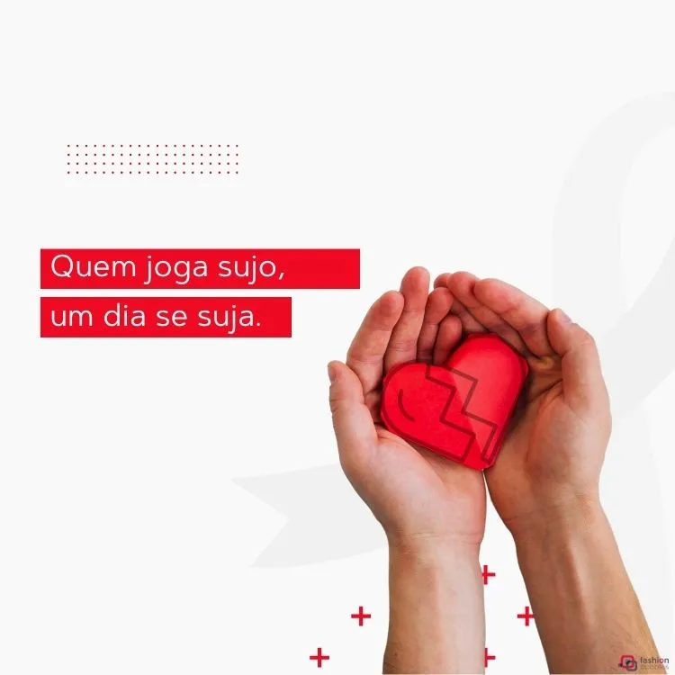 Quem joga sujo, um dia se suja.