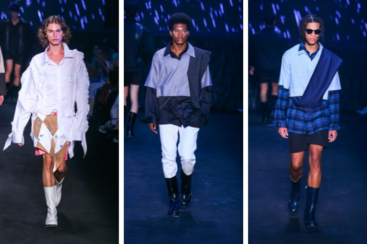Igor Dadona no São Paulo Fashion Week