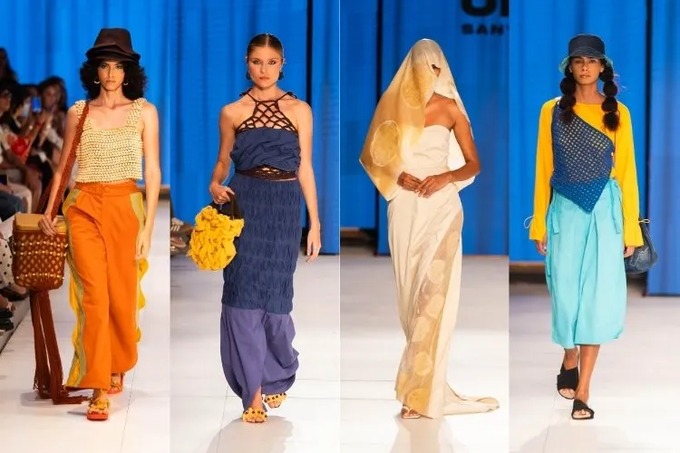Modelos no desfile do Concurso dos Novos, durante o 1º dia do DFB Festival 2026