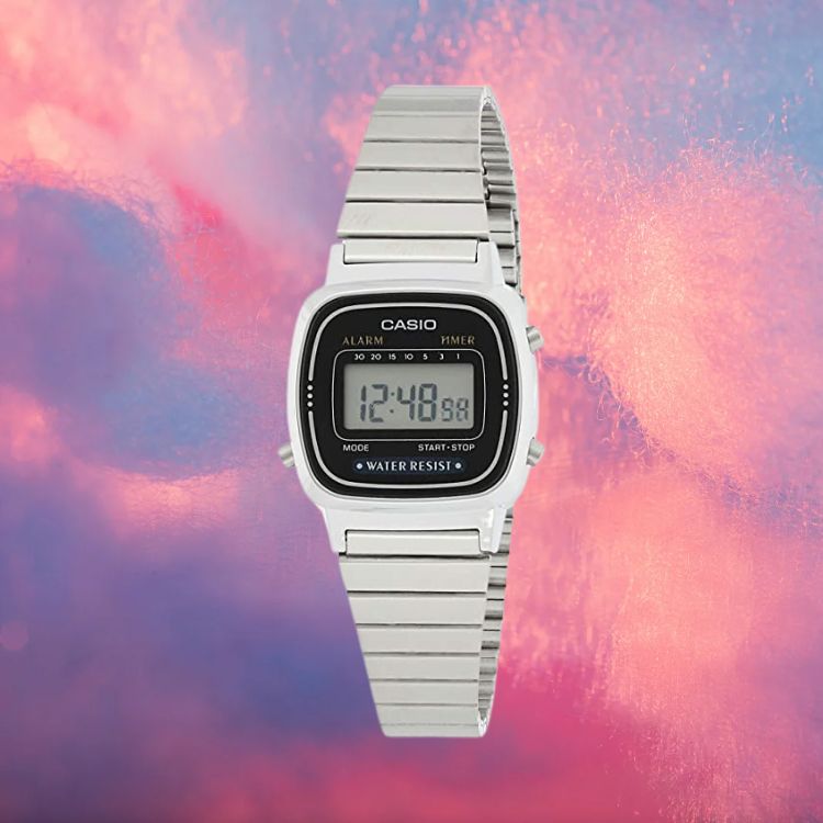Casio Relógio Analógico LA670WA1DF - Prata